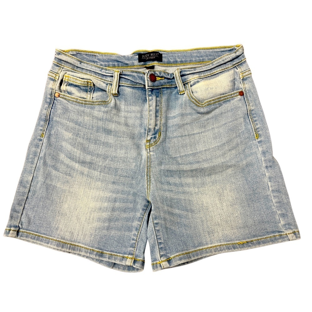 Light Blue Denim Women's Shorts